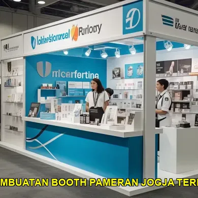 biaya pembuatan booth pameran jogja terpercaya